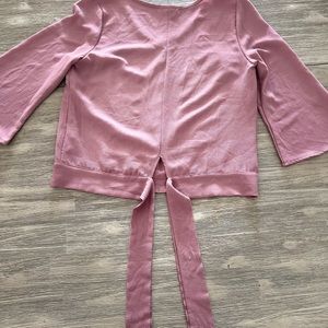Pale pink A’gaci blouse, Size S